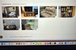 2 seater couch 1450x950, tv cabinet 450 x 1360, leather recliner 820 x...
