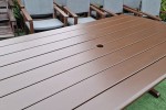Stunning Outdoor Devon Table and 8 Devon Padded Chairs, Chairs (8)