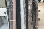 Rolls Of Fabric & Boxes of Lace/Ribbon
