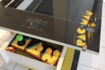 Pac-Man arcade table, glass top