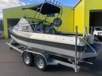 Coast Craft 560 alloy trailer boat