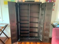 Wooden CD/DVD Wall Unit