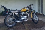 Motorcycle Triumph Boneville