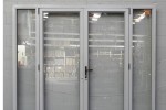 Vanity, French doors