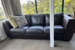 Leather couch 3 seater