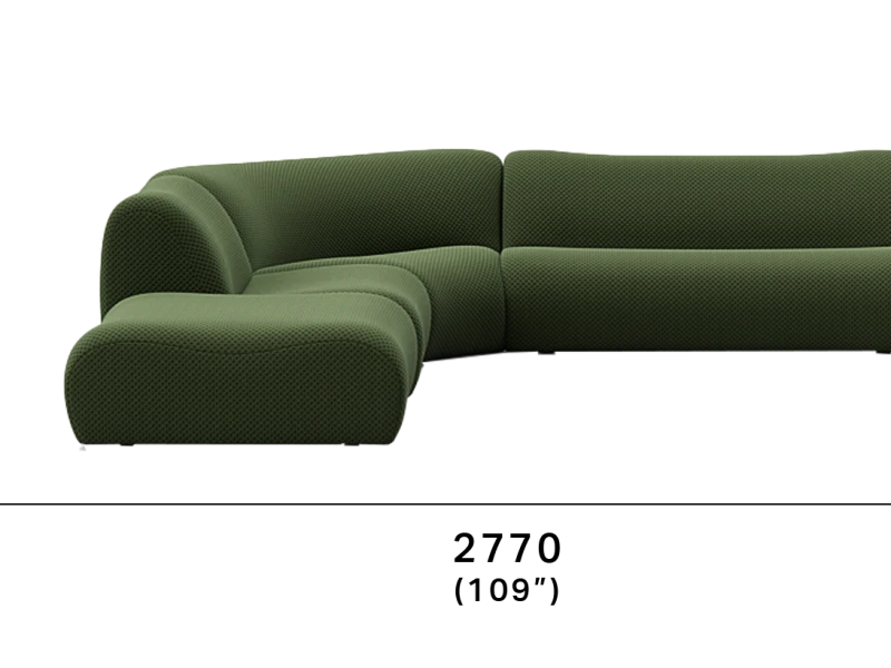 Modular Sofa3pieces+ottoman