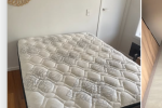 Queen bed and base