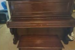 Young Chang upright piano with stool