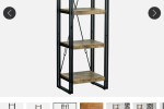 Flat pack narrow display case