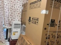 Fridge, washing machine, dryer, dishwasher