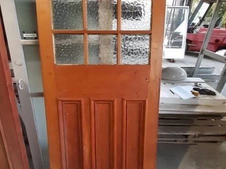 Heavy timber door