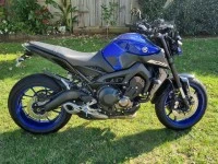 Motorcycle Yamaha Mt09