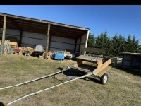 Horse cart with long shafts