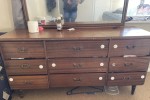 King bed, Queen bed, Dresser, Dining table with 5 chairs, 198 litre fr...