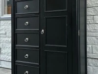 STUNNING TALL BOY -“1680mm height “-PLENTY OF STORAGE -SOLID WOOD-GOOD...
