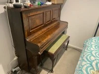 Unknown upright piano