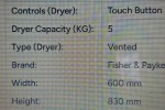 Washing Machine and Clothes Dryer