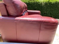 Leather 3 & 2 Seater ex Farmers