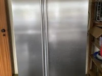Stainless Steel Side by Side Fridge Freezer