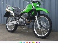 Motorcycle Kawasaki Stockman KL250