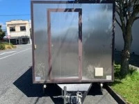 Double axle 5.5m enclosed trailer, the trailer is empty apart from a s...