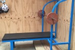 Squat and bench press frame