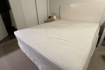 Queen size bed mattress + frame