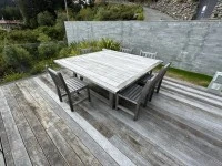 Outside sofa 1, Outside sofa 2, Outside table, Outside chairs x 6