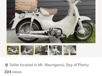 Motorcycle Honda Little cub c50