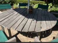 Outdoor table and 6 chairs