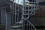 Metal Spiral staircase