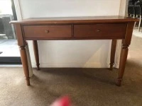 Rimu cabinet, rimu console table