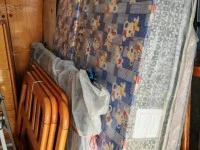 Washing machine, Fridge, 2 cabinets, 2 wardrobes, King size bed, Singl...