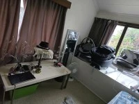 1 king bed matress, 1  washing machine, 1 dryer, 1 coffe table, around...
