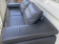 Italian leather couch