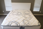 King size mattress, split base and headboard