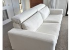 Sofa, Dimensions: Length 238 cm Depth 99 cm Height to top of headrests...