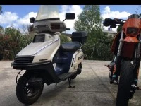 Motorcycle honda Elite 250