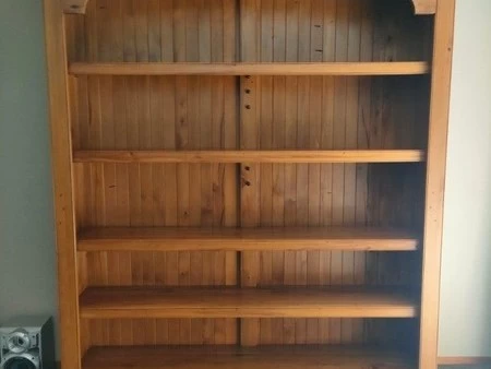 Large Recycled Rimu Bookcase