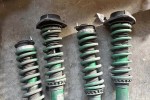 Set of car coilovers