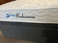 King single bed + mattress and single trundler + mattress