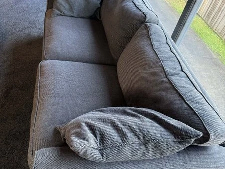 Charcoal Sofa 210cm long