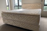 Queen Bed with Mattress Combo