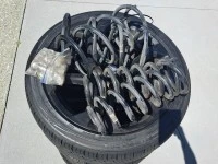 4x 19" Holden Rims and Tyres + 4x Suspension Coil Springs