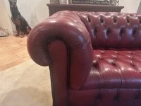 Chesterfield Leather Couch