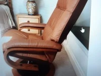 Chair, footstool for above item