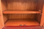 Chinese Style Wood Cabinet Red