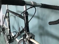 Elite road bike, made by noted motorcyclist frame maker Ken McIntosh, ...
