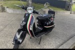 Motorcycle Vespa P200