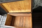 Art Deco Waterfall Blanket Chest / Cedar Chest